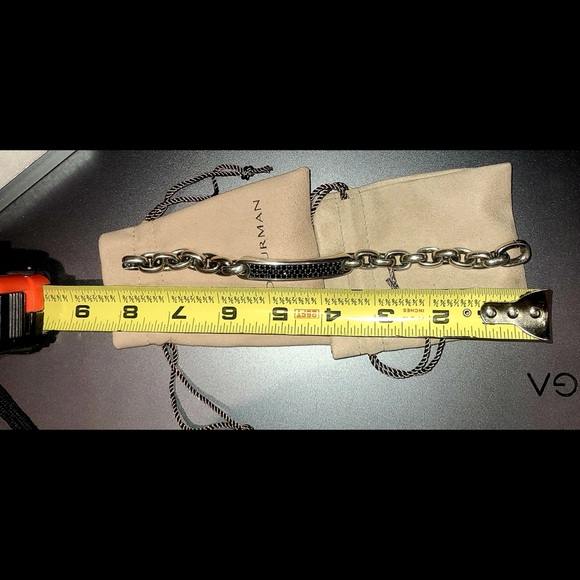 DAVID YURMAN BLACK DIAMOND HEAVY BRACELET - Picture 3 of 6